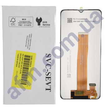 Дисплей Samsung сервісний M127 Galaxy M12 чорний GH82-25042A