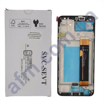 Дисплей Samsung сервисный M236B Galaxy M23 5G/ M336B чёрный + рамка GH82-28669A