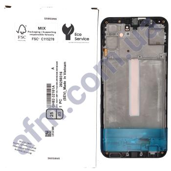 Дисплей Samsung сервісний M346 Galaxy M34 5G чорний + рамка GH82-32722A
