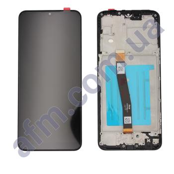 Дисплей Samsung A226B Galaxy A22 5G чорний + рамка