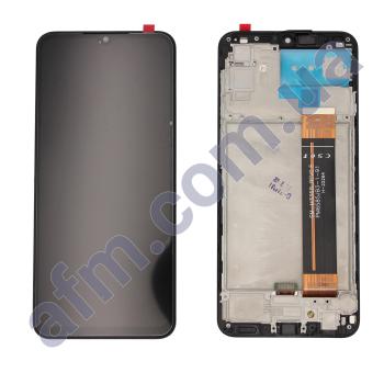 Дисплей Samsung A235F Galaxy A23 INCELL чорний + рамка