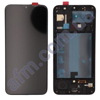 Дисплей Samsung A307F Galaxy A30s TFT INCELL чорний + рамка