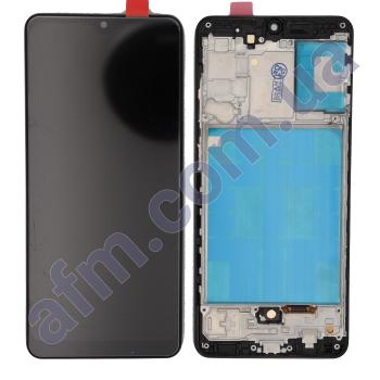 Дисплей Samsung A315F Galaxy A31 TFT INCELL чорний + рамка (без Touch ID)