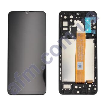 Дисплей Samsung A326B Galaxy A32 5G чорний + рамка