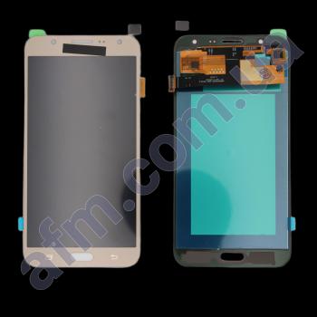 Дисплей Samsung J700H Galaxy J7 2015 OLED золотой
