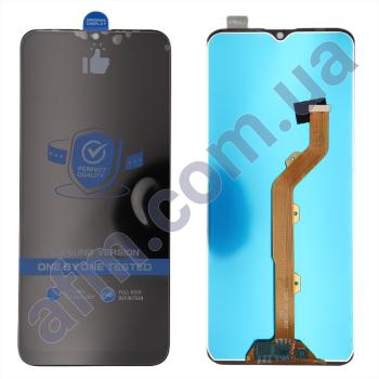 Дисплей Tecno Spark 4 KC2/ KC8/ Camon 12 CC7/ Infinix Hot 8 X650 чёрный