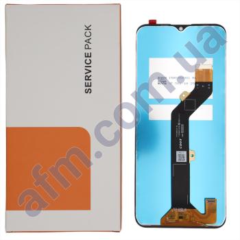 Дисплей Tecno Spark 6 Go (KE5/ KE5J)/ Spark Go 2020 (KE5S) чёрный оригинал в упаковке