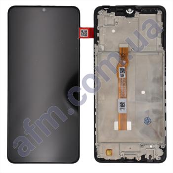 Дисплей Vivo Y36 (India) чёрный + рамка!