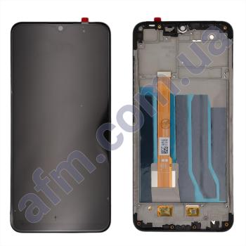 Дисплей Vivo Y91/ Y91C/ Y91i/ Y93/ Y95/ Y1S чёрный + рамка