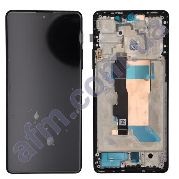 Дисплей Xiaomi Poco F5 Amoled чорний + рамка