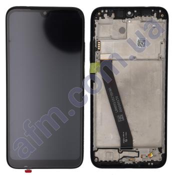 Дисплей Xiaomi Redmi 7 чёрный + рамка