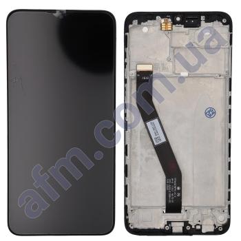Дисплей Xiaomi Redmi 8/ Redmi 8A чёрный + рамка
