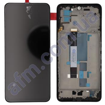 Дисплей Xiaomi Redmi Note 10 Pro 5G China/ Poco X3 GT чёрный + рамка