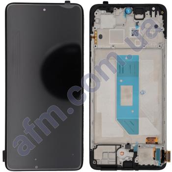 Дисплей Xiaomi Redmi Note 14 4G (Global 159.6мм) AMOLED чёрный + рамка