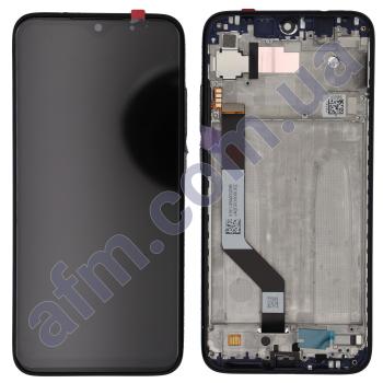 Дисплей Xiaomi Redmi Note 7/ Note 7 Pro чорний + рамка