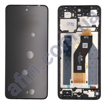Дисплей ZTE Nubia V60 Design чорний + рамка