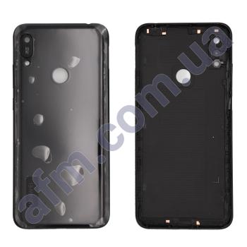 Задня кришка Huawei Y6 2019 (MRD-LX1)/ Y6 Prime 2019 чорна + Скло камери