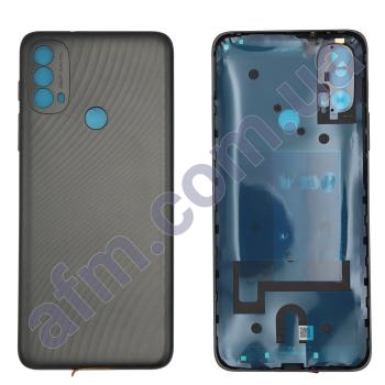 Задня кришка Motorola XT2159 Moto E40 сіра Carbon Grey