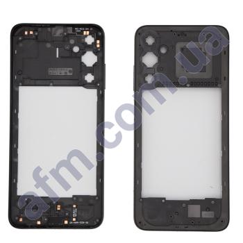 Середня частина (рамка корпуса) Samsung A057 Galaxy A05s чорна