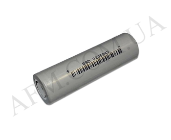Аккумулятор 18650 2500 mAh 3.7V серый
