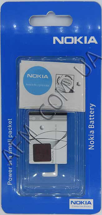 АКБ оригинал Nokia BL-5B 3220/ 3230/ 5070/ 5140/ 5200/ 6020/ 6021/ 6060/ 6070/ 6080