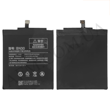 АКБ оригінал Xiaomi BN30 Redmi 4A (3030 mAh)