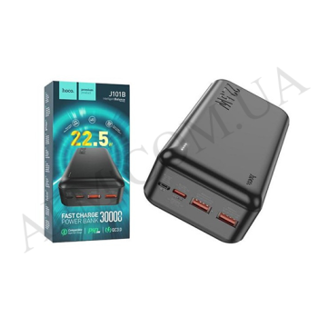 Внешний аккумулятор (Power Bank) Hoco J101B PD20W + QC3.0 22.5W (30000 mAh) чёрный