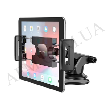 Автомобильный держатель Borofone BH100 чёрный (для планшета)