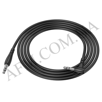Кабель AUX Borofone BL10 (1м) чёрный