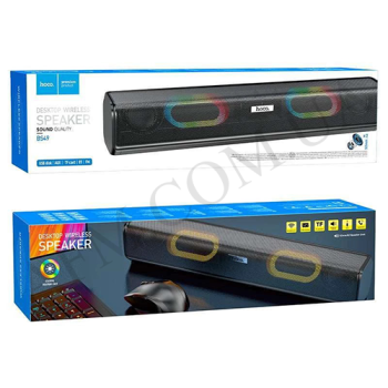 Колонка Hoco BS49 (со светомузыкой) чёрная!