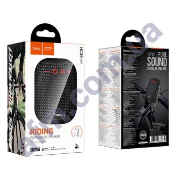 Колонка Hoco HC35 500mAh 221гр с креплением на велосипед чёрная