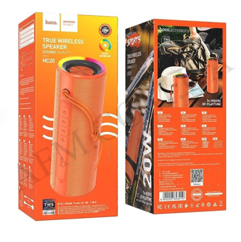 Колонка Hoco HC20 оранжевая