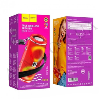 Колонка Hoco HC12 Sports красная