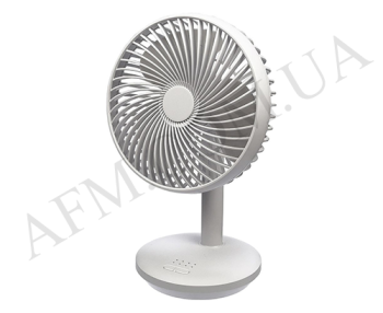 Настольный беспроводной вентилятор GXQC D76 белый