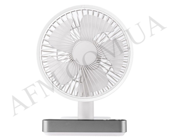 Настольный беспроводной вентилятор GXQC F702 белый