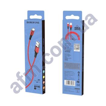 USB кабель Borofone BX20 Type-C червоний