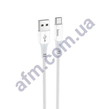 USB кабель Hoco X96 Type-C PD 100W білий