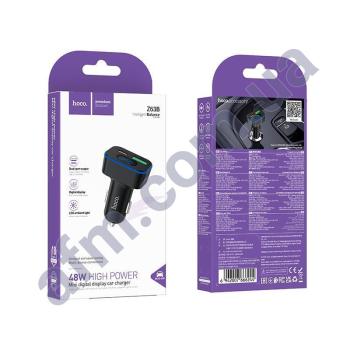 АЗУ блок Hoco Z63B USB/ Type-C PD48W+QCс дисплеем чёрный