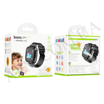 Смарт-часы Hoco Y100 детские 2G чёрные
