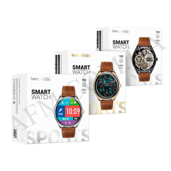 Смарт-часы Hoco Y22 Amoled золотые