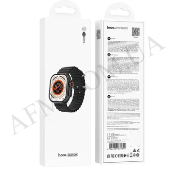 Смарт-часы Hoco Y23 Ultra с функцией звонка чёрные