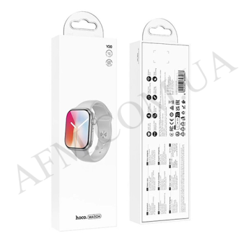 Смарт-часы Hoco Y30 Smart Sport функция звонка серебристые