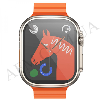 Смарт-часы Hoco Y12 Ultra титаново-золотые