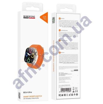 Смарт-часы Borofone BD14 Ultra функция звонка золотые