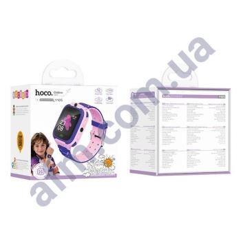 Смарт-часы Hoco Y105 детские розовые