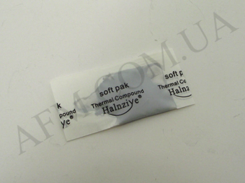 Термопаста Halnziye HY810 шприц 1гр теплопровідність 4.63Вт/ м*К теплоопір 0.0087c/ Вт
