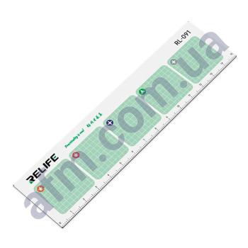 Магнитный мат Relife RL-091 для раскладки винтов при разборке портативной техники 15см * 4см