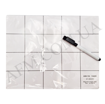 Магнітний мат універсальний для розкладки гвинтів та запчастин при розбиранні портативною техніки