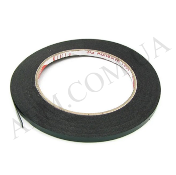 Двосторонній скотч ширина 3мм,  товщина 1мм (зелёный) на поліуретанової основі