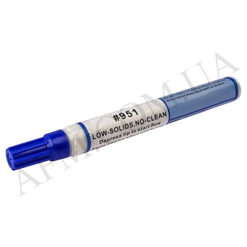 Флюс-маркер Kester #951,  10мл безвідмивальний